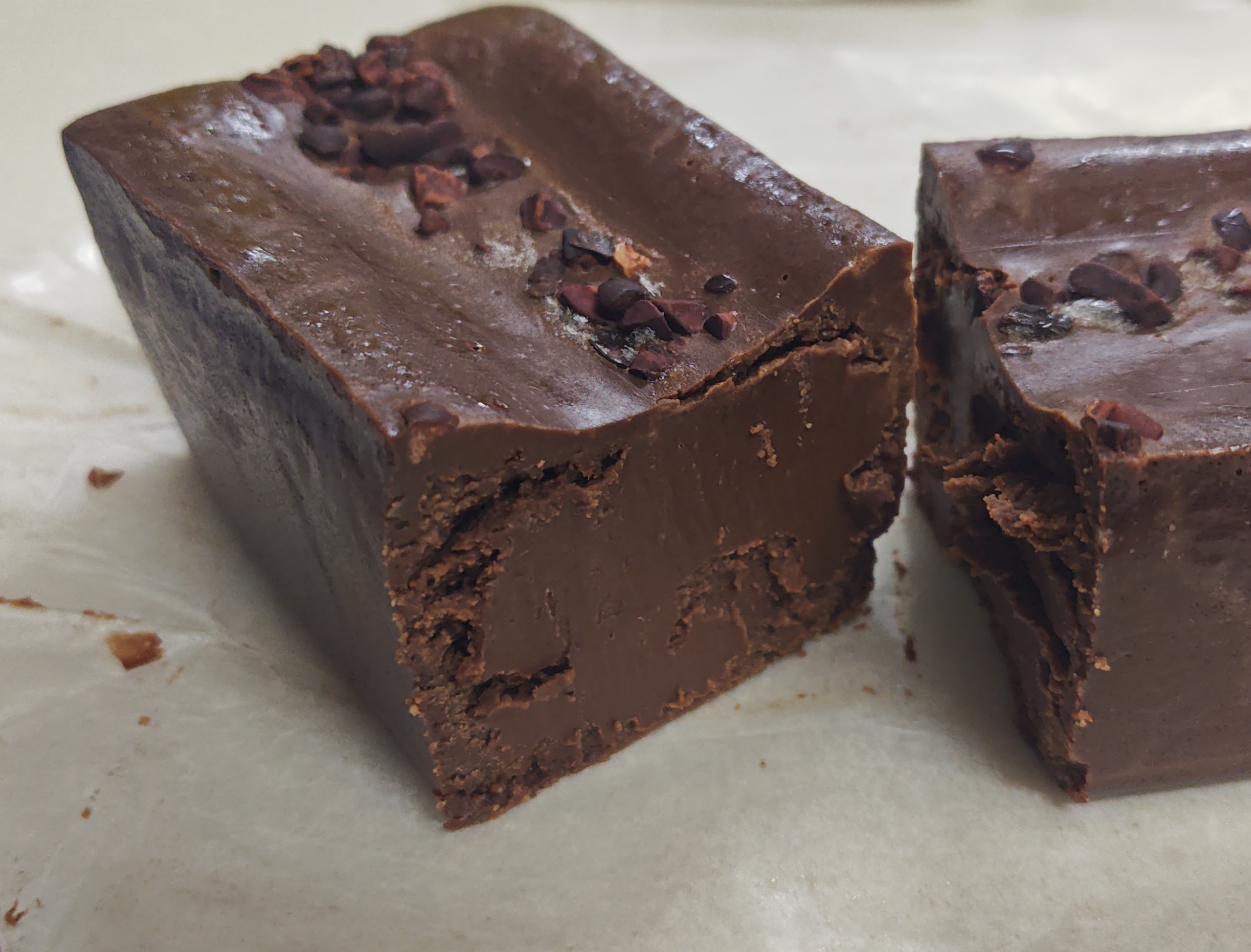 メゾンカカオ 生ガトーショコラ 断面