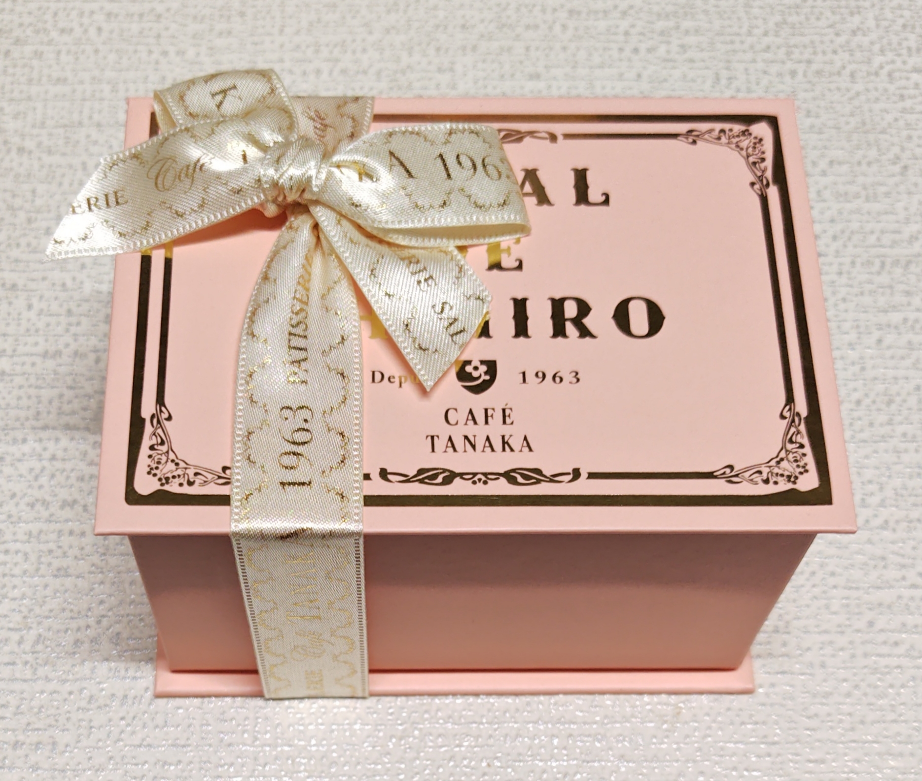 カフェタナカ 高島屋 ビスキュイ パッケージ