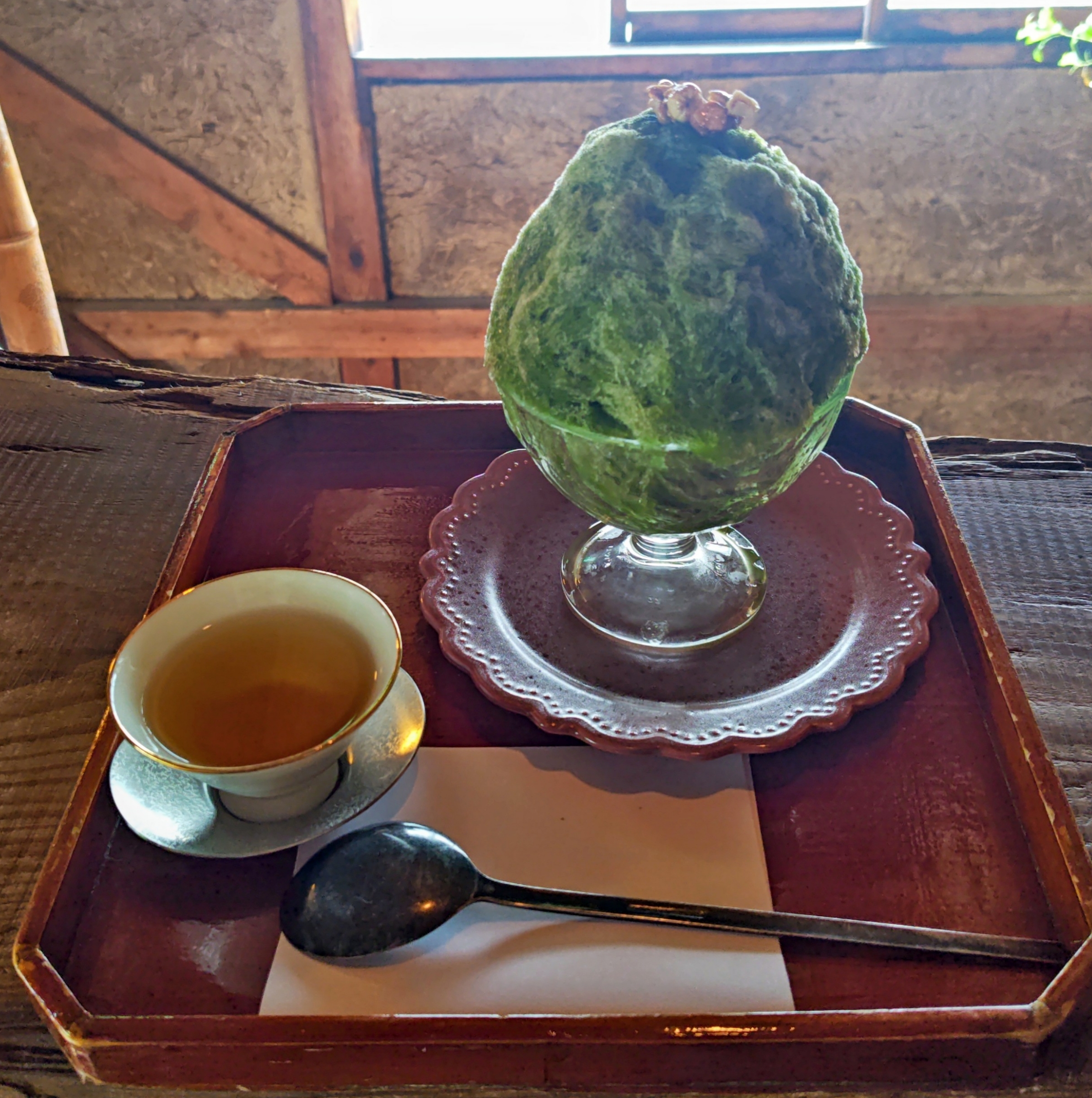 岡崎 宮ザキ園 プレミアム抹茶のかき氷